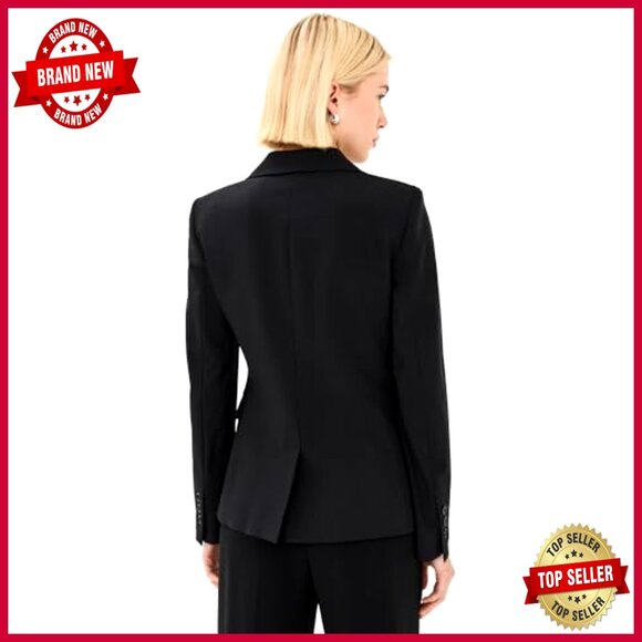 Slim Fit Wool Blazer for Business Formal Wear - Picture 3 of 6